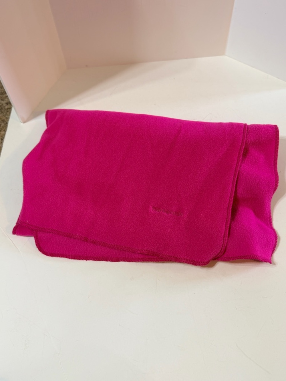 Patagonia Hot Pink Lightweight Scarf